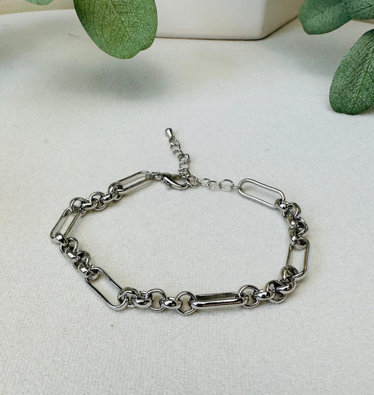 Long & Short Link Chain Bracelet