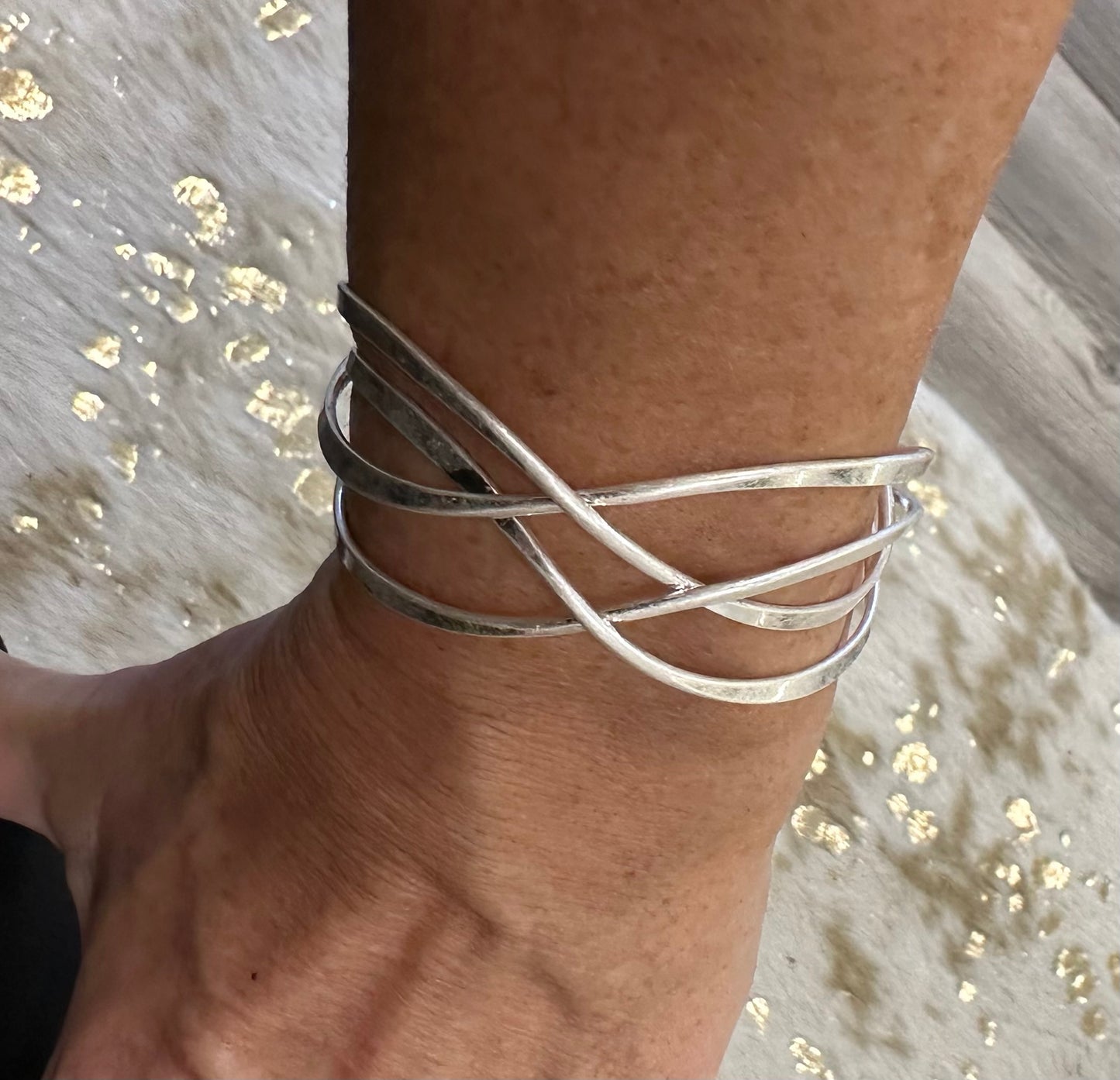 Wire Cuff Bracelet